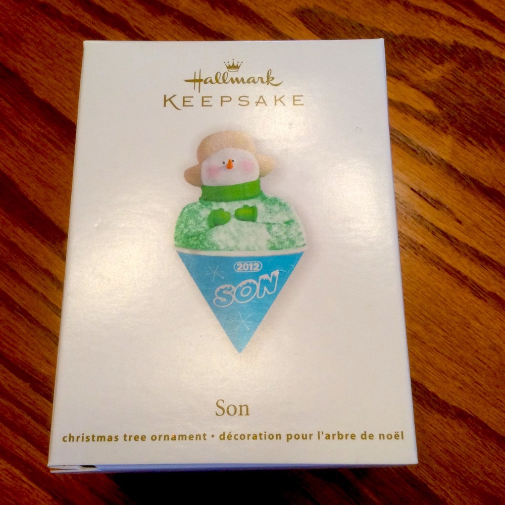 Hallmark Keepsake “Son” Christmas Ornament 2012
